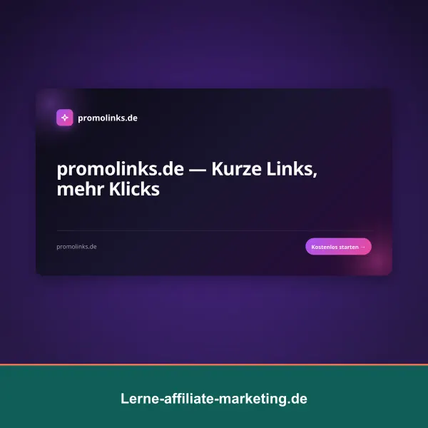 PromoLinks: das Tool, um Affiliate-Marketing richtig zu lernen