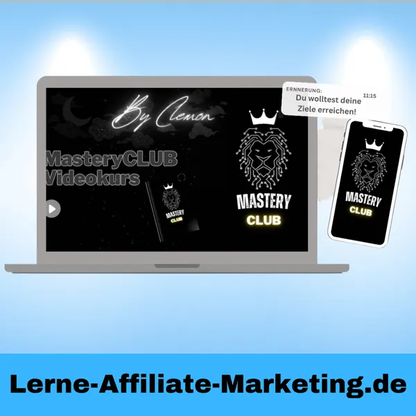 MasteryCLUB Alles-in-einem – Affiliate Marketing Kurs